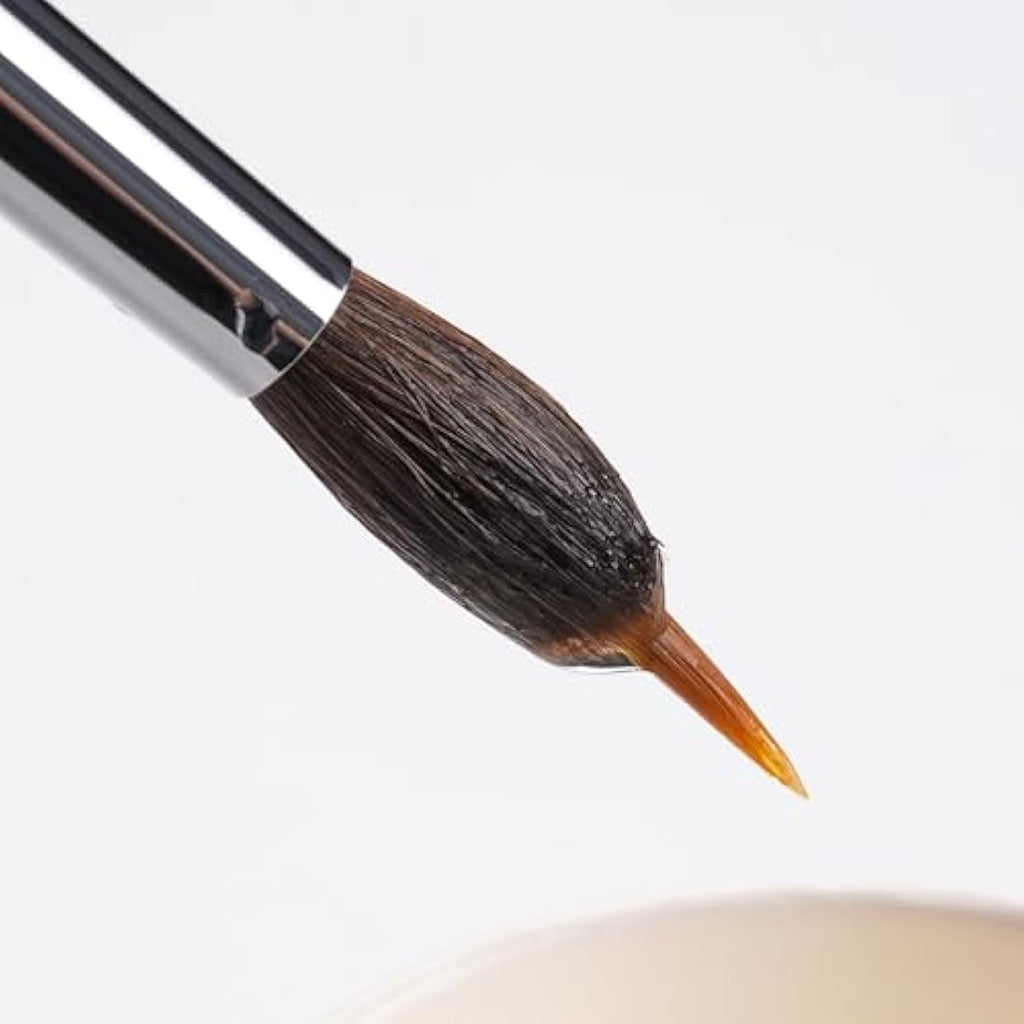 Fuumuui Professional Watercolour Brushes | 4Pcs Synthetic Sable Set