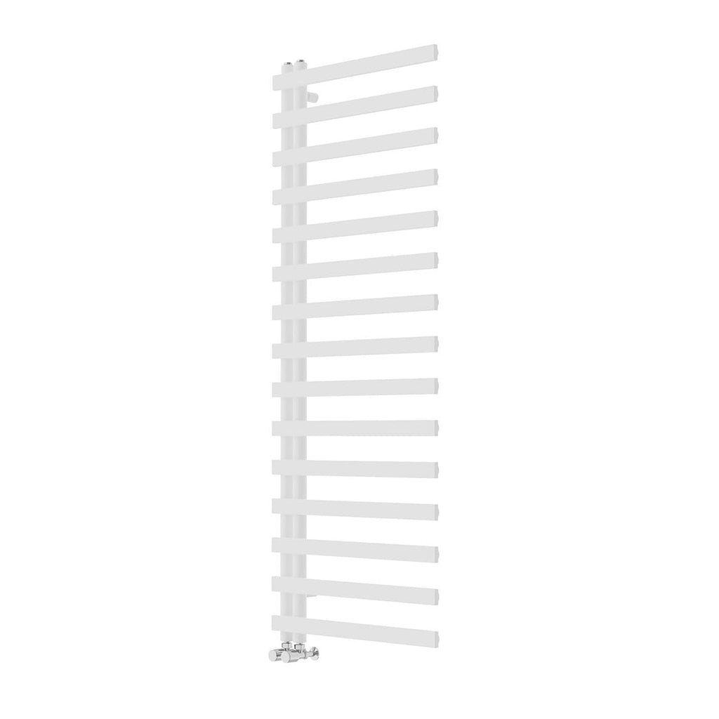 Warmehaus Minimalist Bathroom Heated Warming Towel Rail 1600x600mm White - image 3