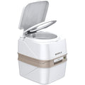 SEAFLO 4.8 Gallon Portable Travel Toilet | 18L Piston Flush RV Camping