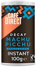 Cafédirect Machu Picchu Decaf Instant Coffee - Organic Arabica - 6 x 100g