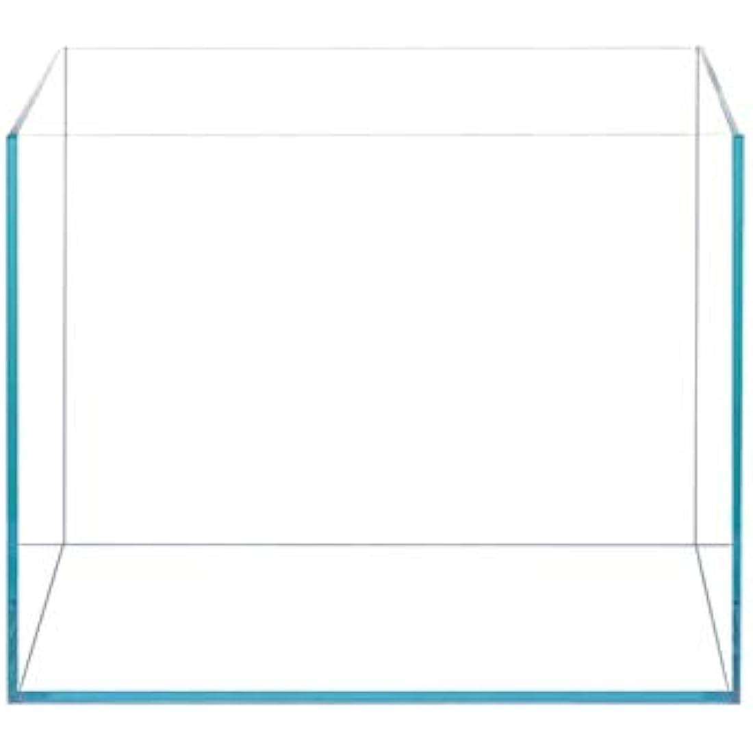 Rimless Low Iron Glass Aquarium - 7.1 Gal Nano Tank