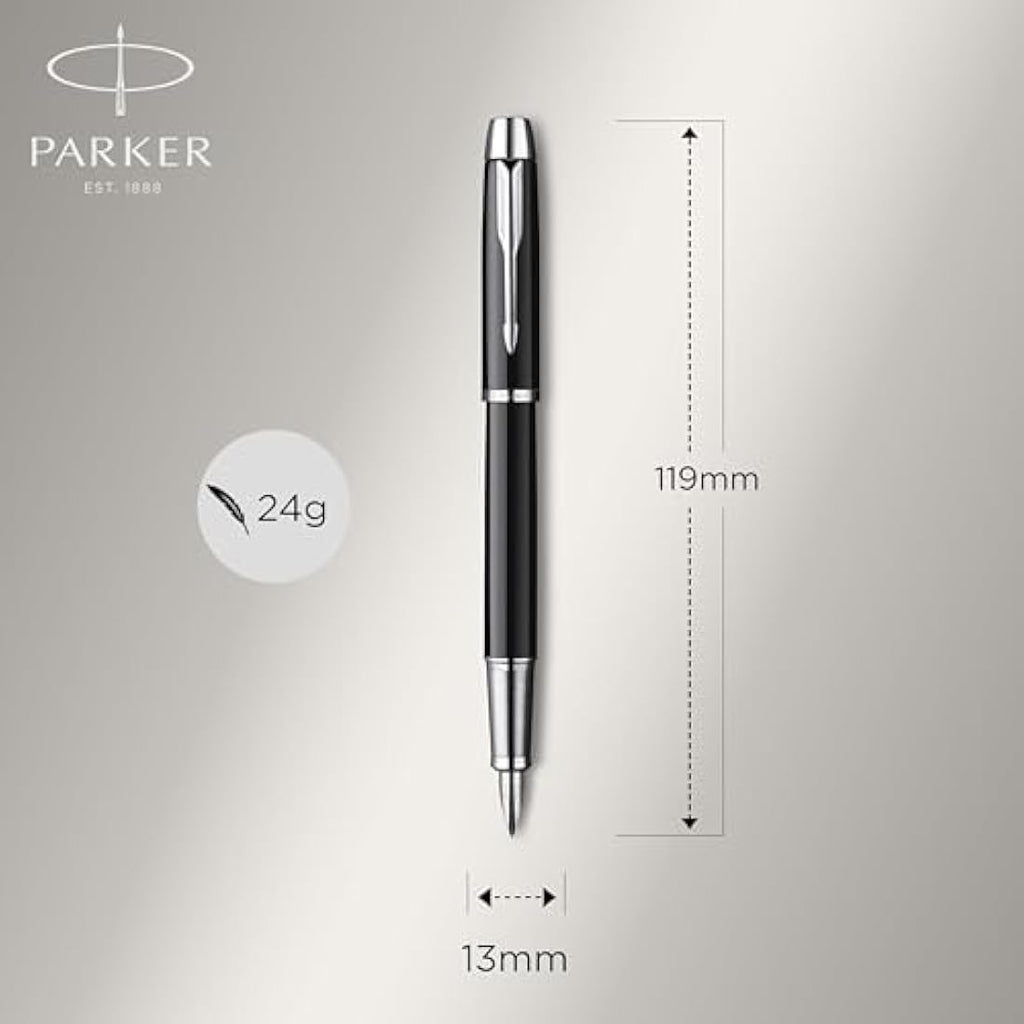 Parker IM Duo Pen Gift Set | Fountain & Ballpoint Pens | Black & Chrome