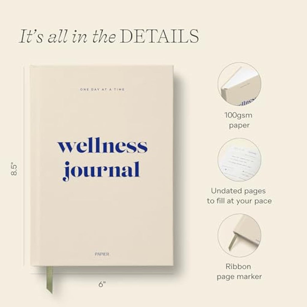 Papier Joy Wellness Journal – 12-Week Mindfulness & Gratitude Tracker