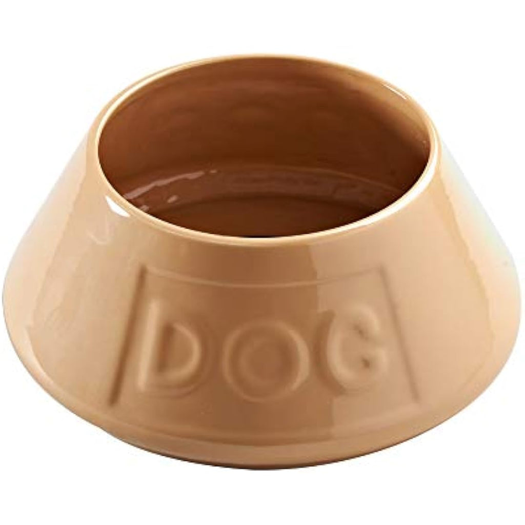 Mason Cash Cane Non-Tip Stoneware Dog Bowl - 21cm Large Pet Bowl