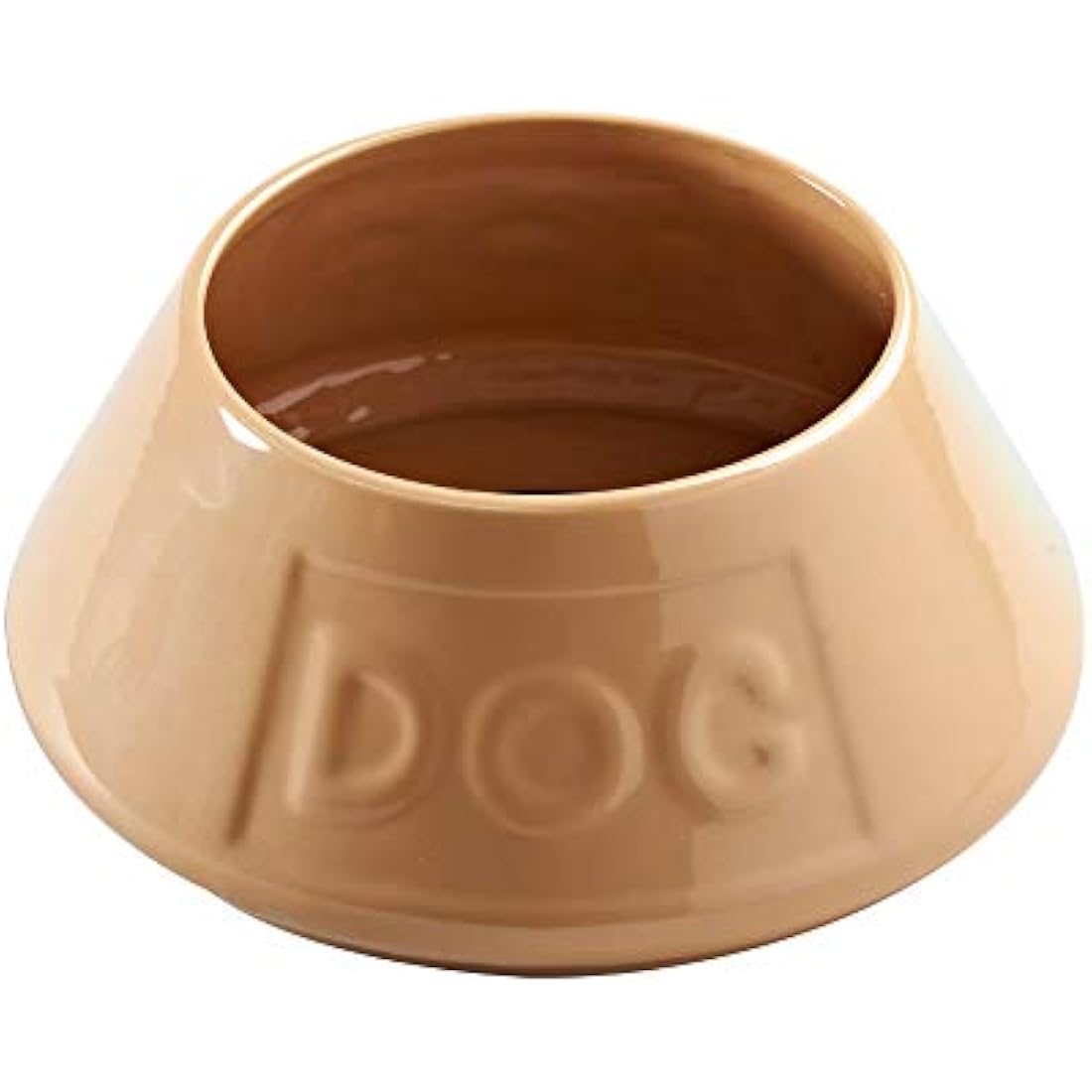Mason Cash Cane Non-Tip Stoneware Dog Bowl - 21cm Large Pet Bowl