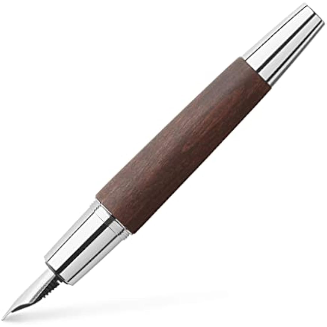 Fountain Pen by Jolof Store – Dark Brown Pear Wood with Fine Nib