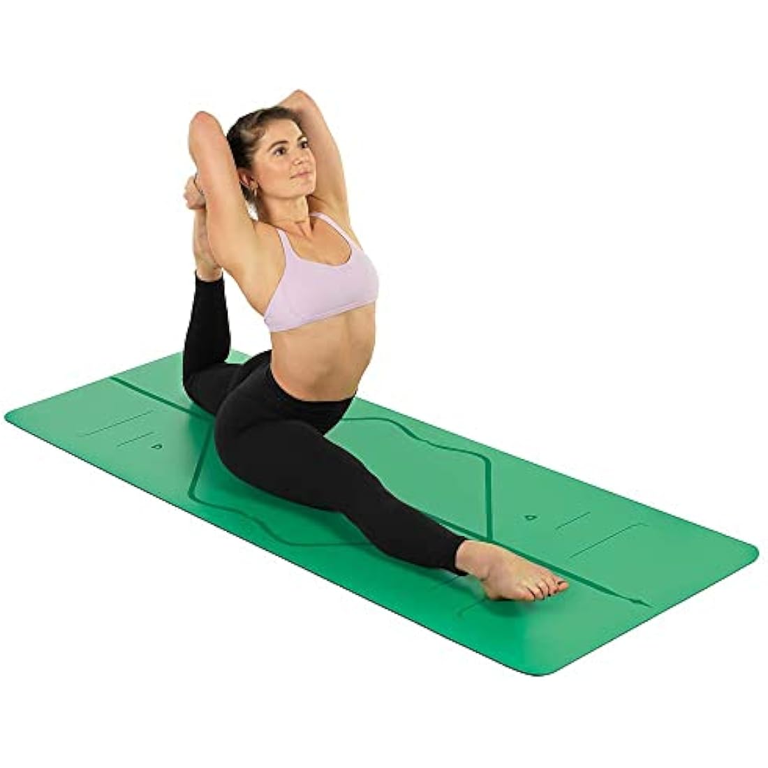 Liforme Original Yoga Mat – Non-Slip Eco-Friendly Mat with Bag