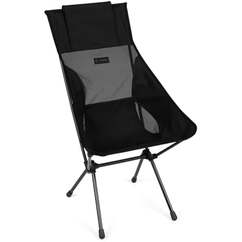 Helinox Sunset Chair – Lightweight High-Back Camping Chair, Blackout