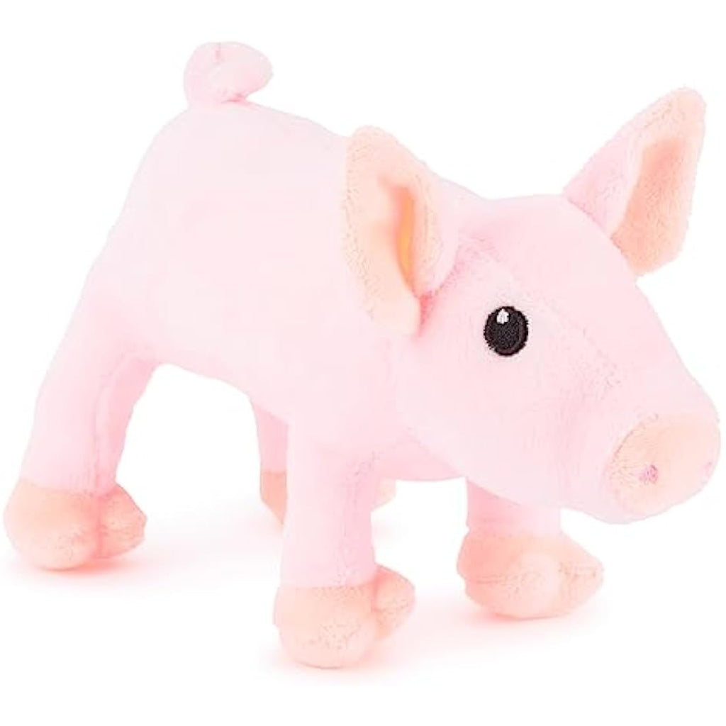 Zappi Co Recycled Piglet Plush Toy | 14cm Eco-Friendly Stuffed Animal