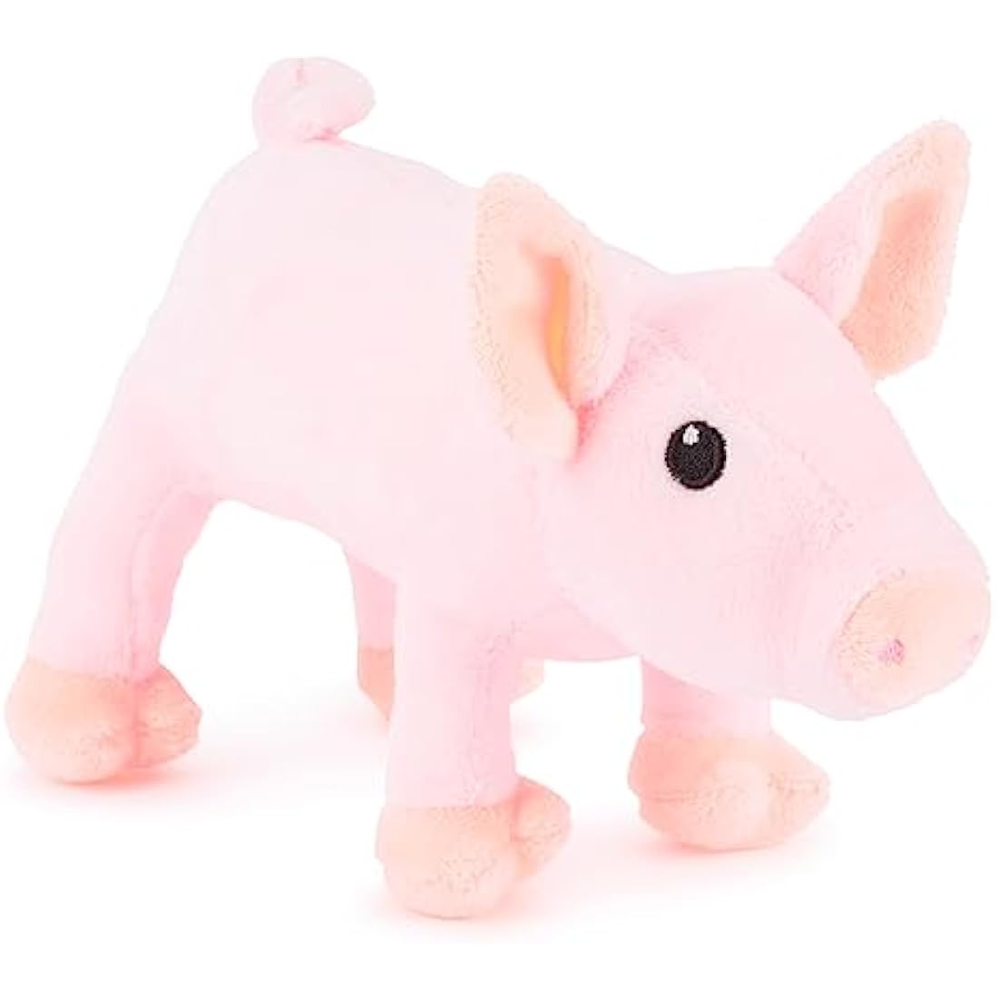 Zappi Co Recycled Piglet Plush Toy | 14cm Eco-Friendly Stuffed Animal