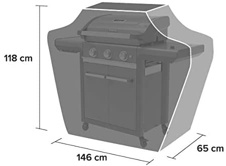 Campingaz 3 Series BBQ Cover – Weatherproof 200D Polyester Grill Cover