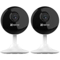EZVIZ C1C 1080P Indoor WiFi Security Camera 2-Pack | Night Vision & Audio