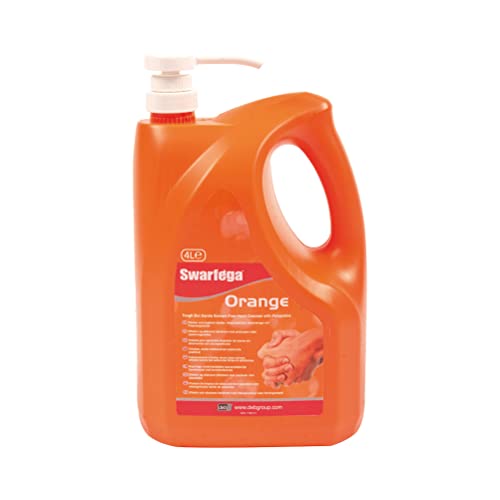Swarfega Orange Heavy Duty Hand Cleaner – Solvent-Free 4L Cartridge