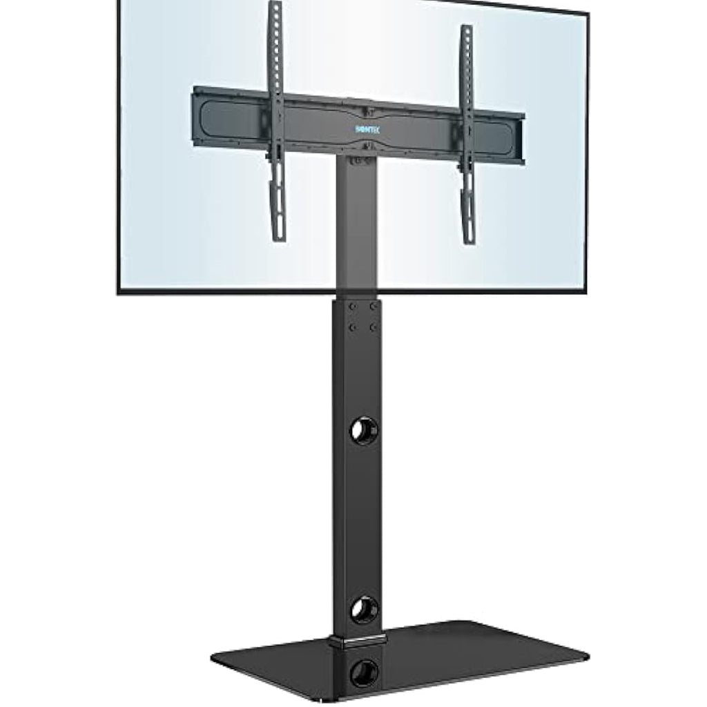 BONTEC TV Floor Stand for 30-70 inch TVs | Swivel & Height Adjustable