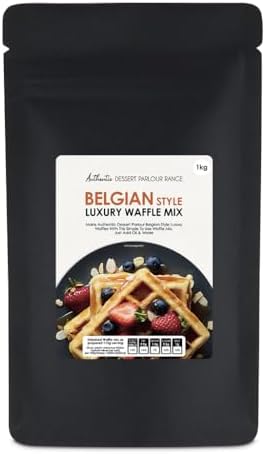 Luxury Belgian Style Waffle Mix – 1kg Gourmet Baking Mix