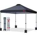 MASTERCANOPY 3x3M Pop-up Gazebo Tent | UV Protection Canopy - Black