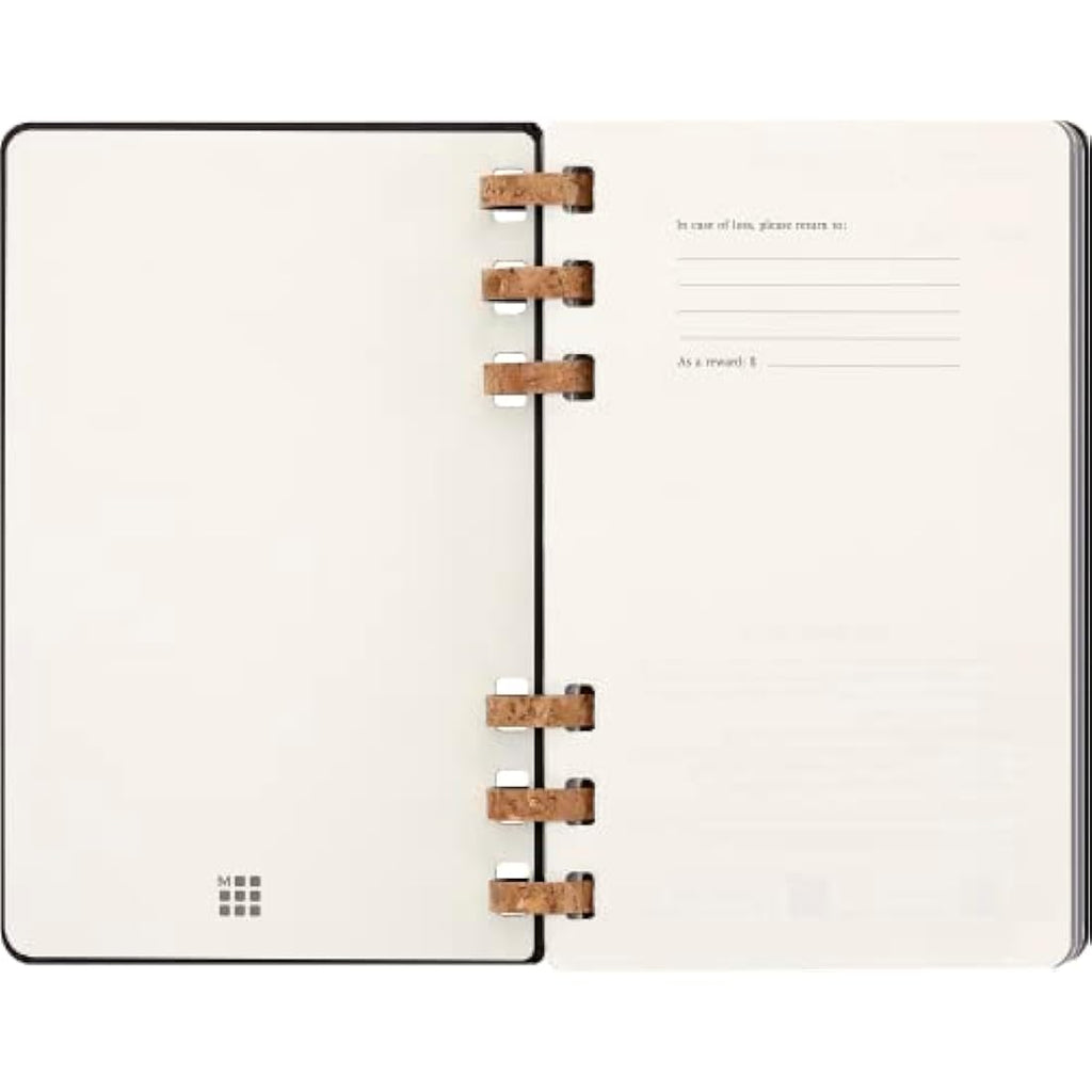 Moleskine 2024 Monthly & Weekly Spiral Agenda | Large Hard Cover Black