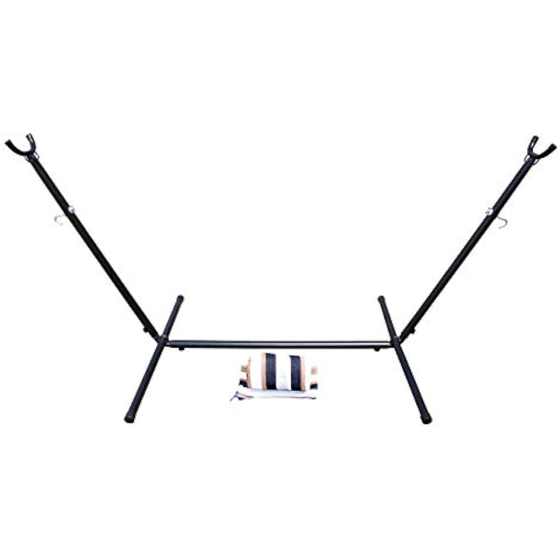 Ross James Double Cotton Hammock with Heavy Duty Metal Stand – Duck Egg