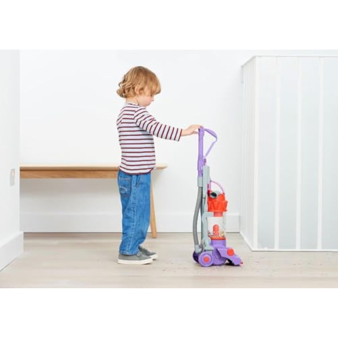 Casdon Dyson DC14 Toy Vacuum Cleaner – Realistic Sounds & Suction