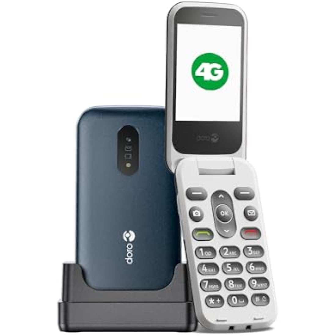 Doro 2820 4G Senior Mobile Phone | Large Buttons & Assistance Key