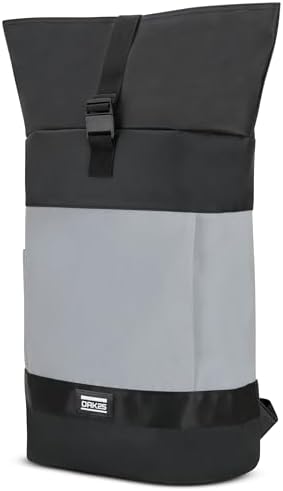 OAK25 Roll Top Backpack – 24L Reflective Laptop Rucksack for Cycling