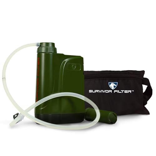 Survivor Filter PRO X Electric Portable Water Filter for Camping