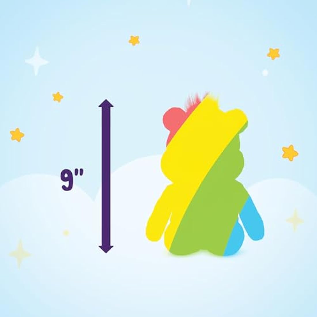 Care Bears Basic Bean Plush – Soft Collectible Cuddly Toy for Kids