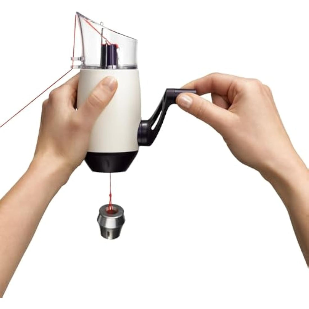 Prym Knitting Mill – Ergonomic Tube Knitter for Wool, Violet & White