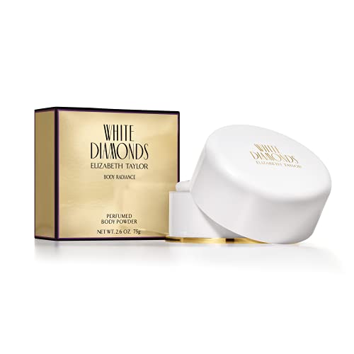 Elizabeth Taylor White Diamonds Body Powder for Women, 2.6-Ounce