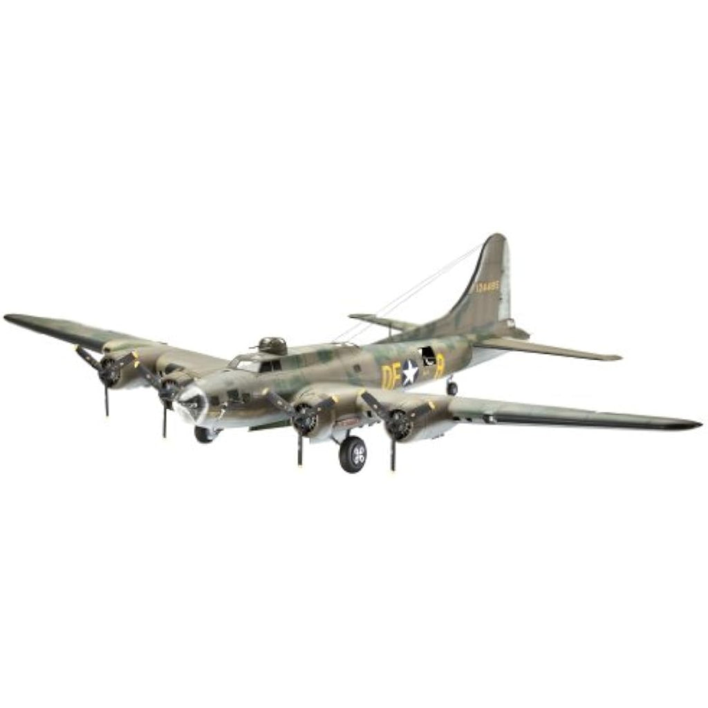 Revell B-17F Memphis Belle 1:72 Scale Plastic Model Kit - 235 Pieces
