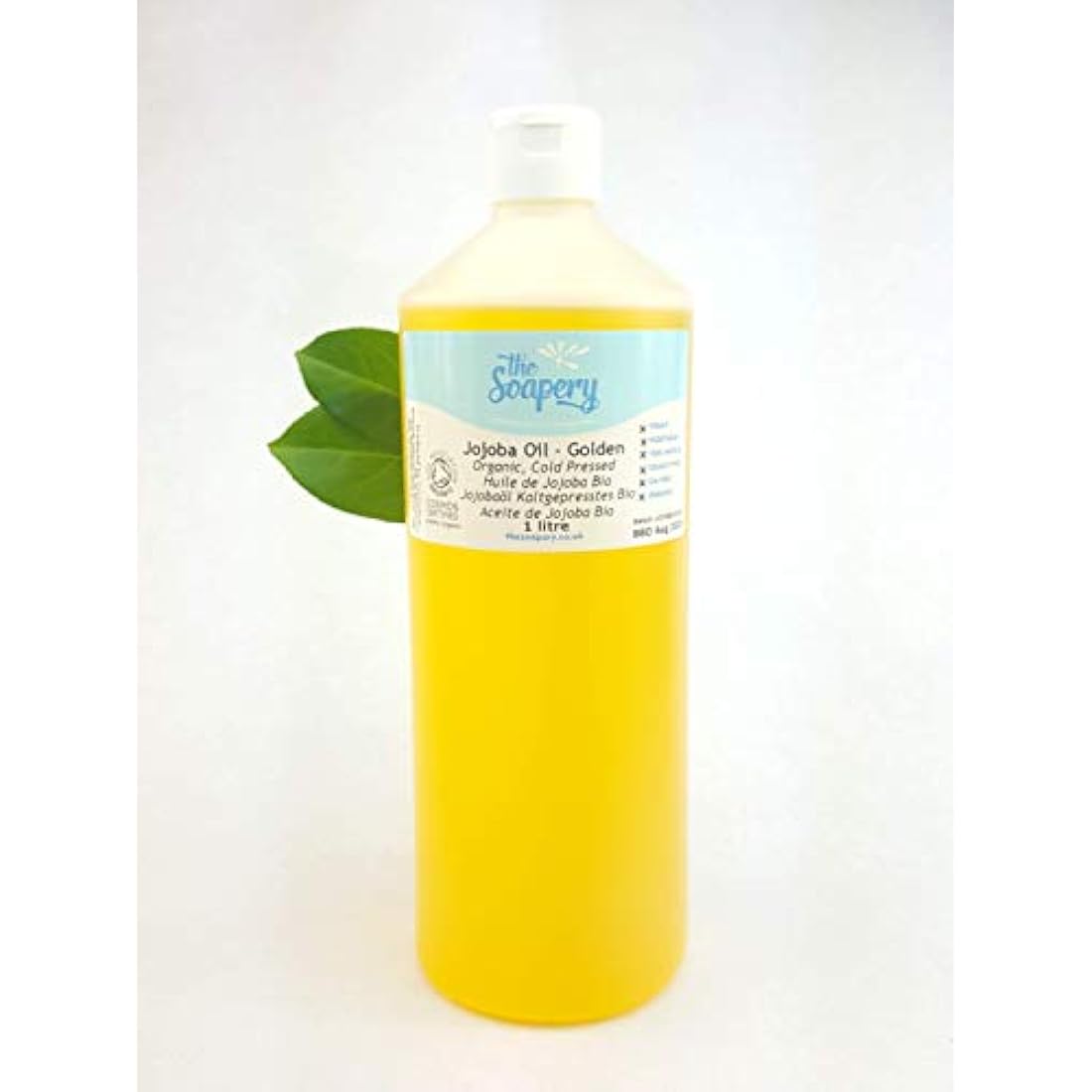 Organic Jojoba Oil – 100% Pure Cold Pressed Golden Oil, 1L