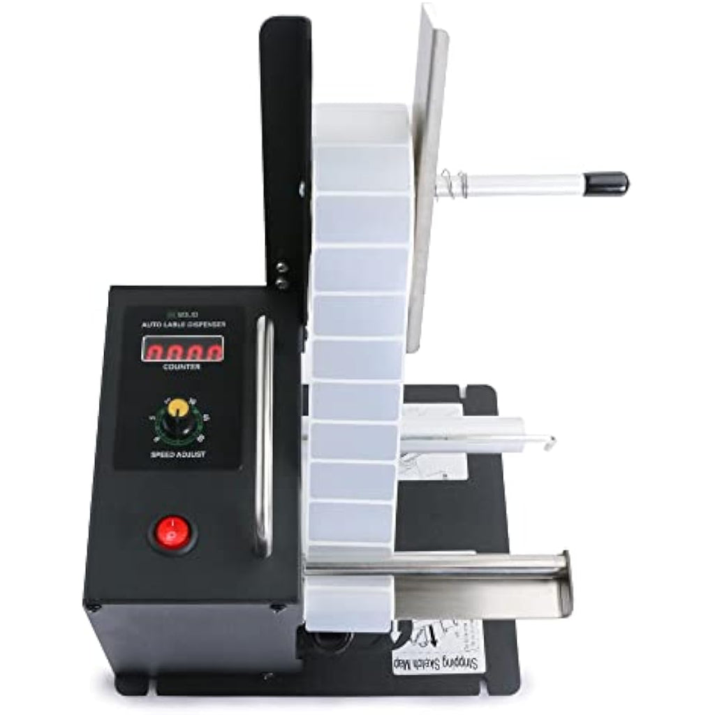 U.S. Solid Automatic Label Dispenser with Counter | Adjustable Speed