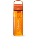 LifeStraw Go Series Water Filter Bottle - 22oz BPA-Free Kyoto Orange
