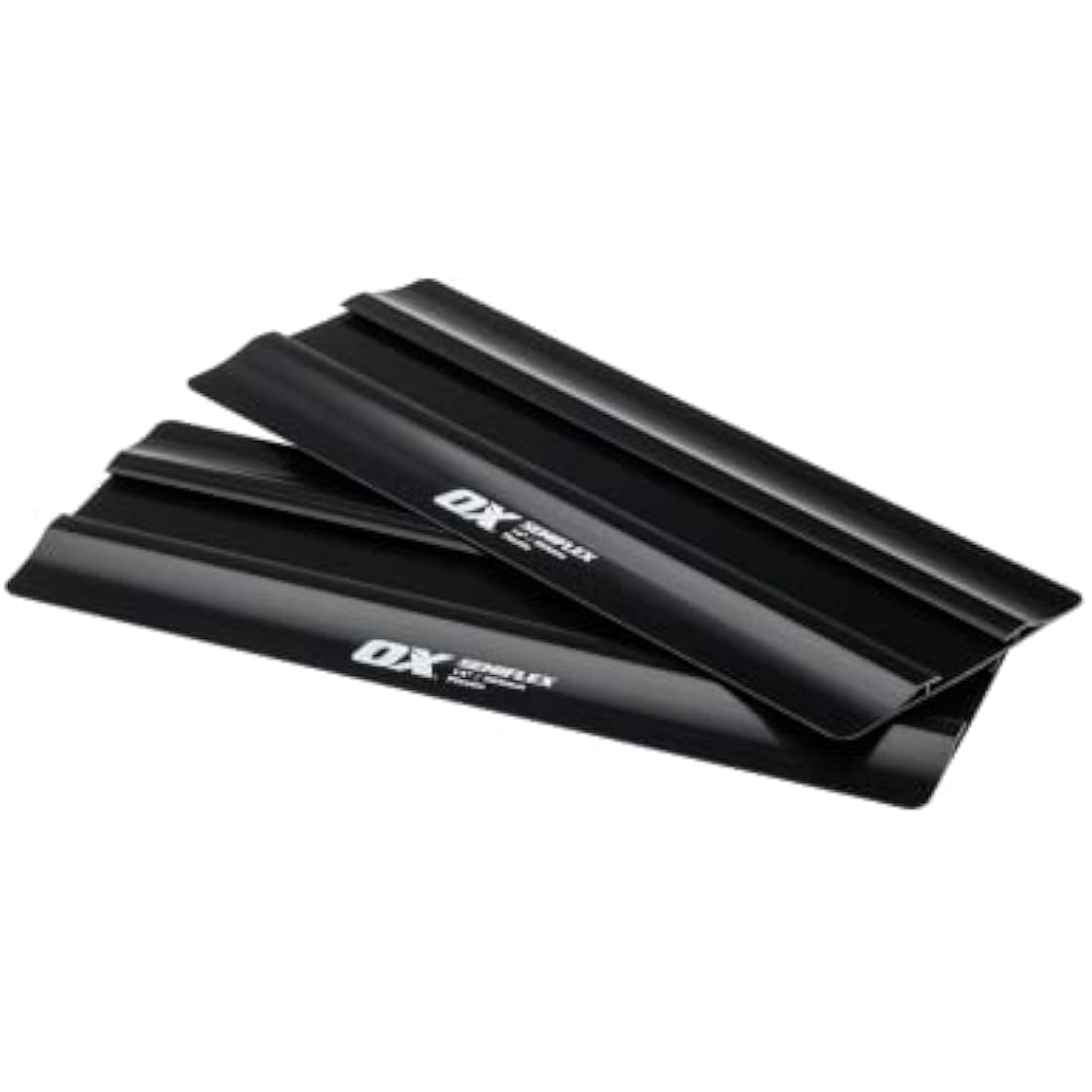 OX Tools 14 Inch Semi Flex Plastic Replacement Trowel Blades | 2 Pack