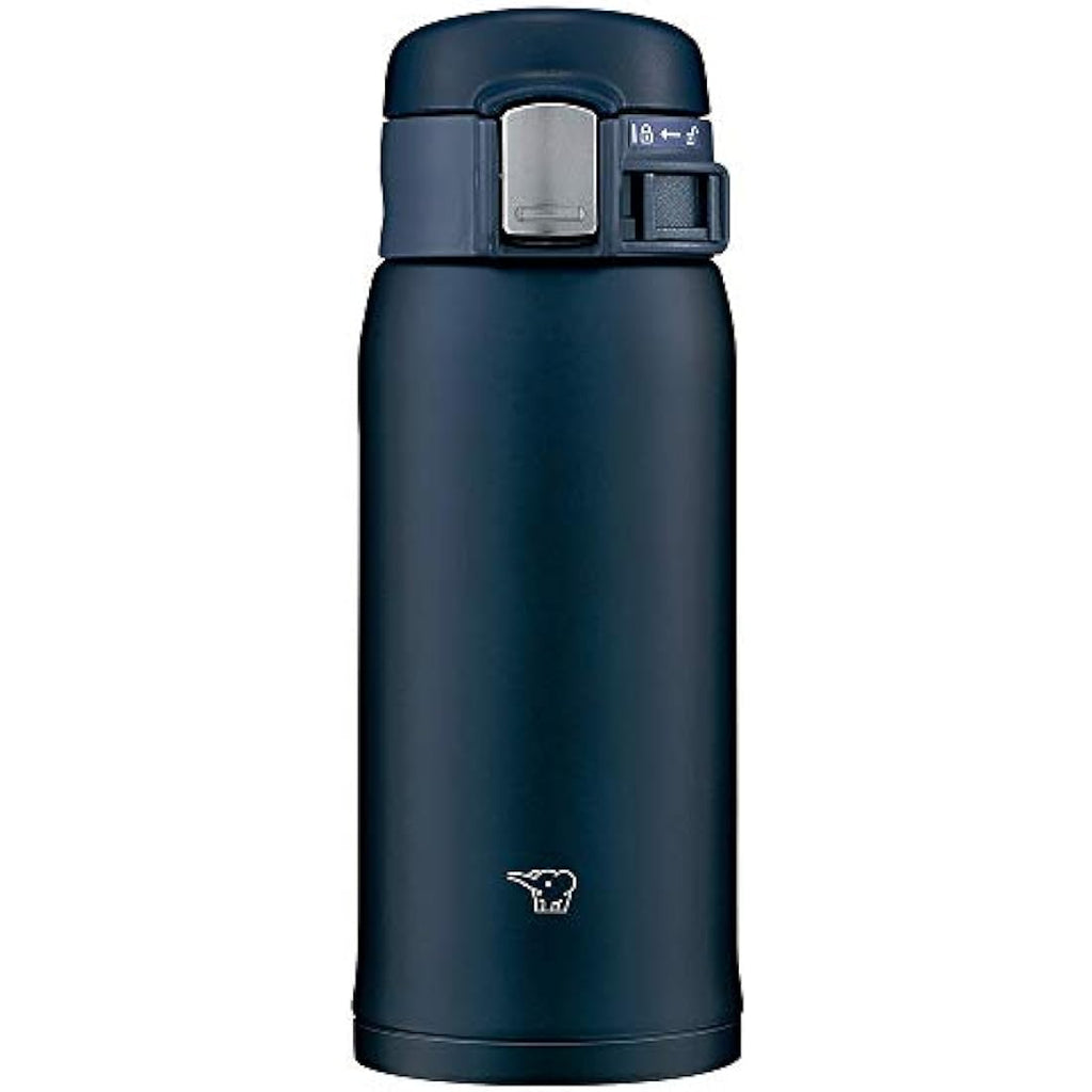 Zojirushi SM-SF36-AD Stainless Steel Mug – 12.2 fl oz One-Touch Navy