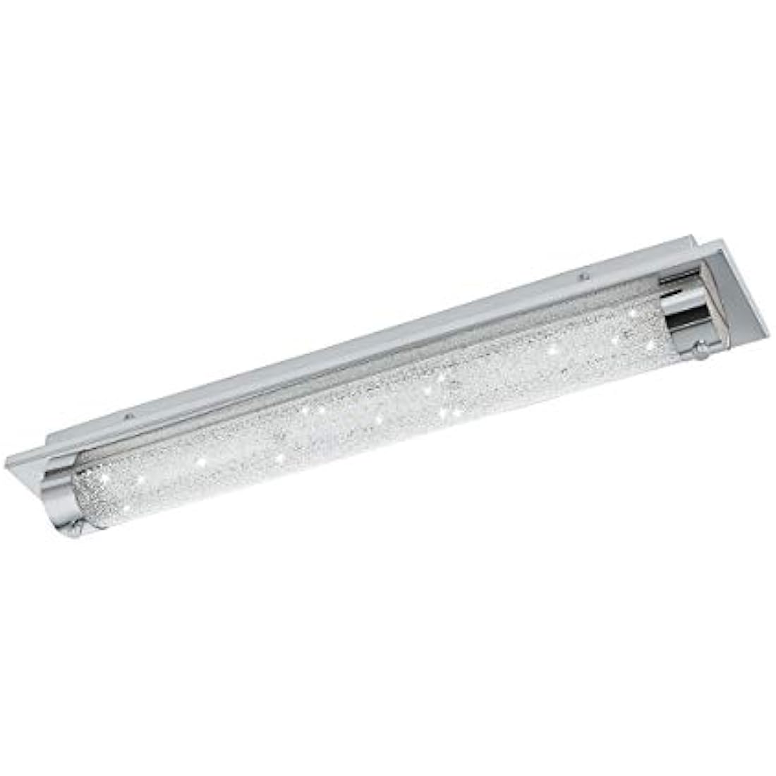 Eglo TOLORICO LED Bathroom Wall & Ceiling Light - Chrome & Crystal