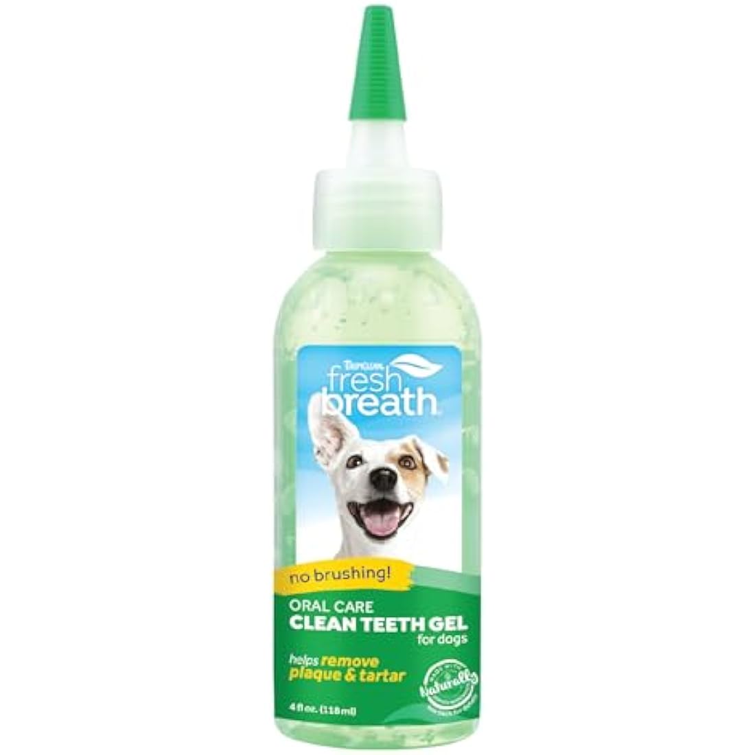 TropiClean Fresh Breath Dog Teeth Cleaning Gel – No Brushing, 118ml