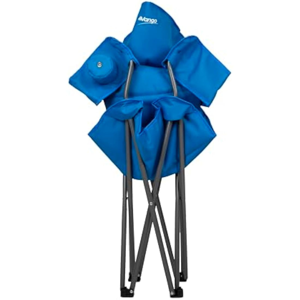 Vango Goliath X-Large Padded Camping Chair | Heavy Duty 180kg - Blue