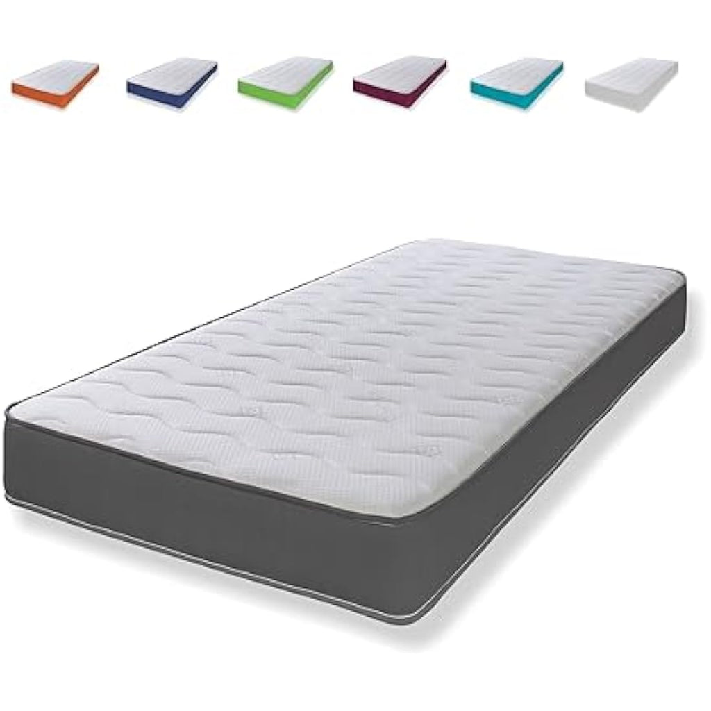 eXtreme comfort Hybrid Memory Foam Mattress | 3ft Single | Grey | 18cm Deep