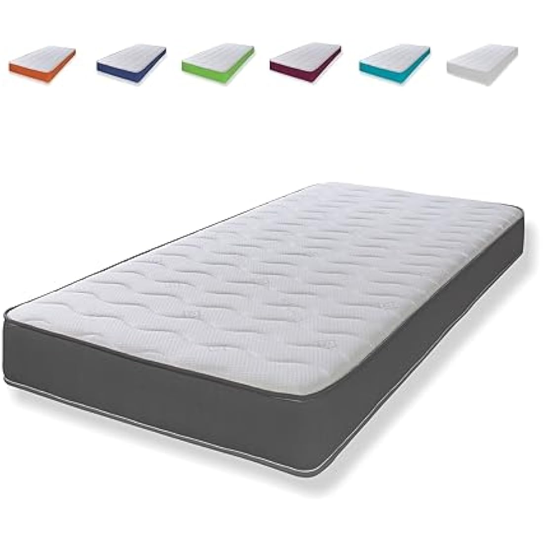 eXtreme comfort Hybrid Memory Foam Mattress | 3ft Single | Grey | 18cm Deep