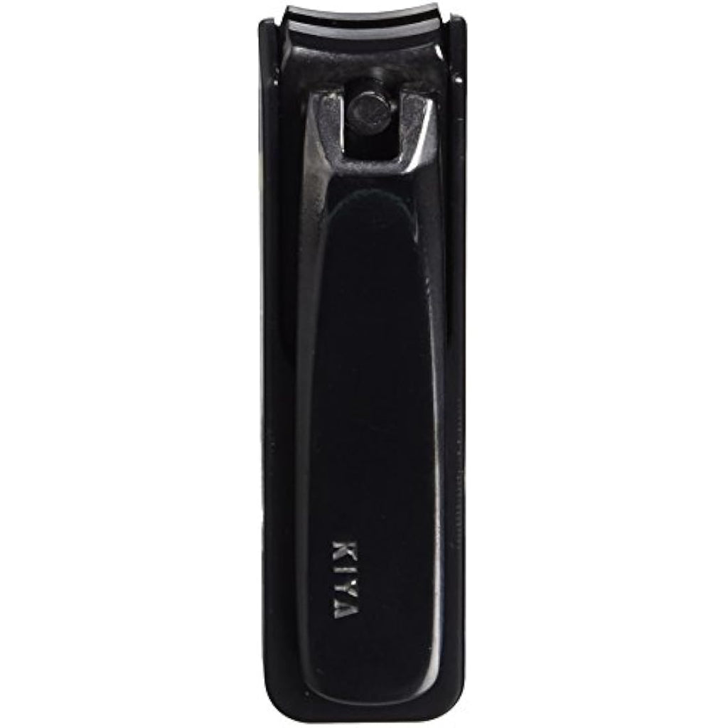 Kiya Black Steel Nail Clipper – Precision Grooming Tool for Manicure