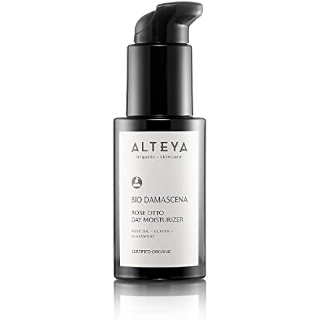 Alteya Organic Bulgarian Rose Day Moisturiser – Rejuvenating Face Cream 50ml