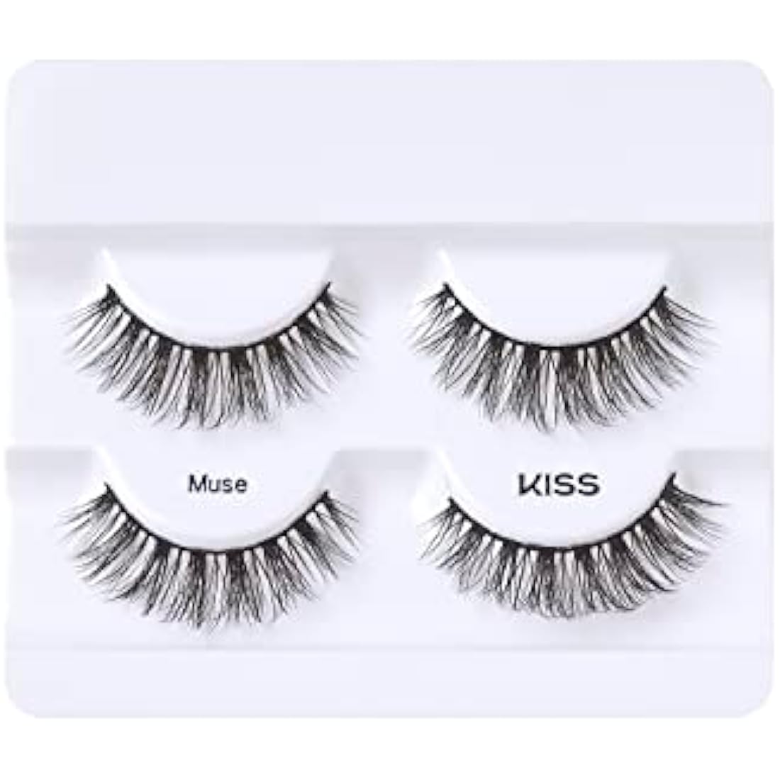 KISS Lash Couture Faux Mink False Lashes – Muse Double Pack (2 Pairs)