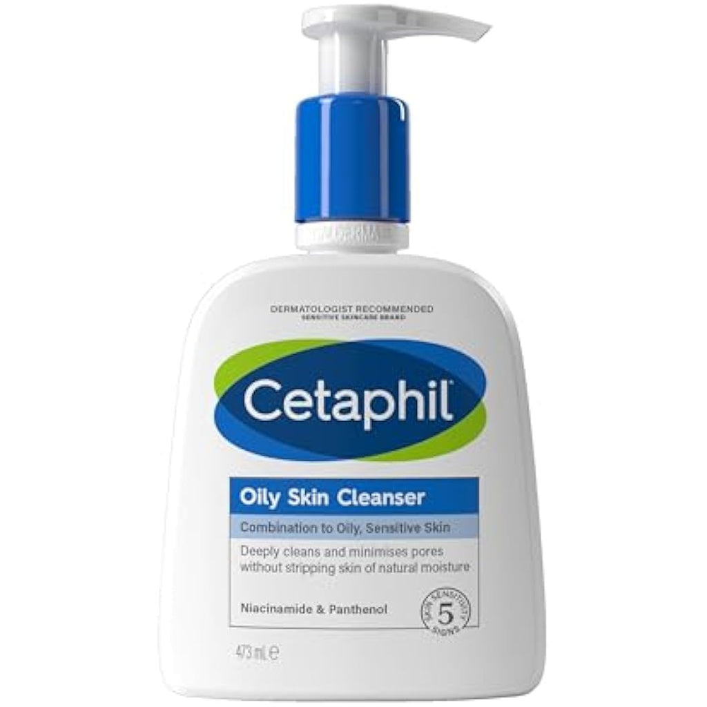 Cetaphil Oily Skin Cleanser | Face Wash with Niacinamide - 473ml