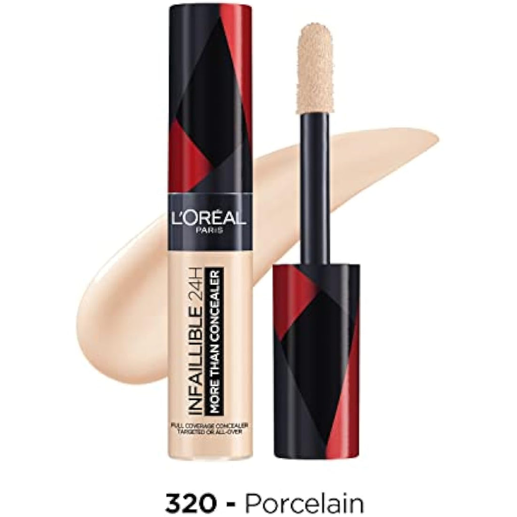 L'Oréal Paris Infallible Full-Coverage Matte Concealer – 320 Porcelain