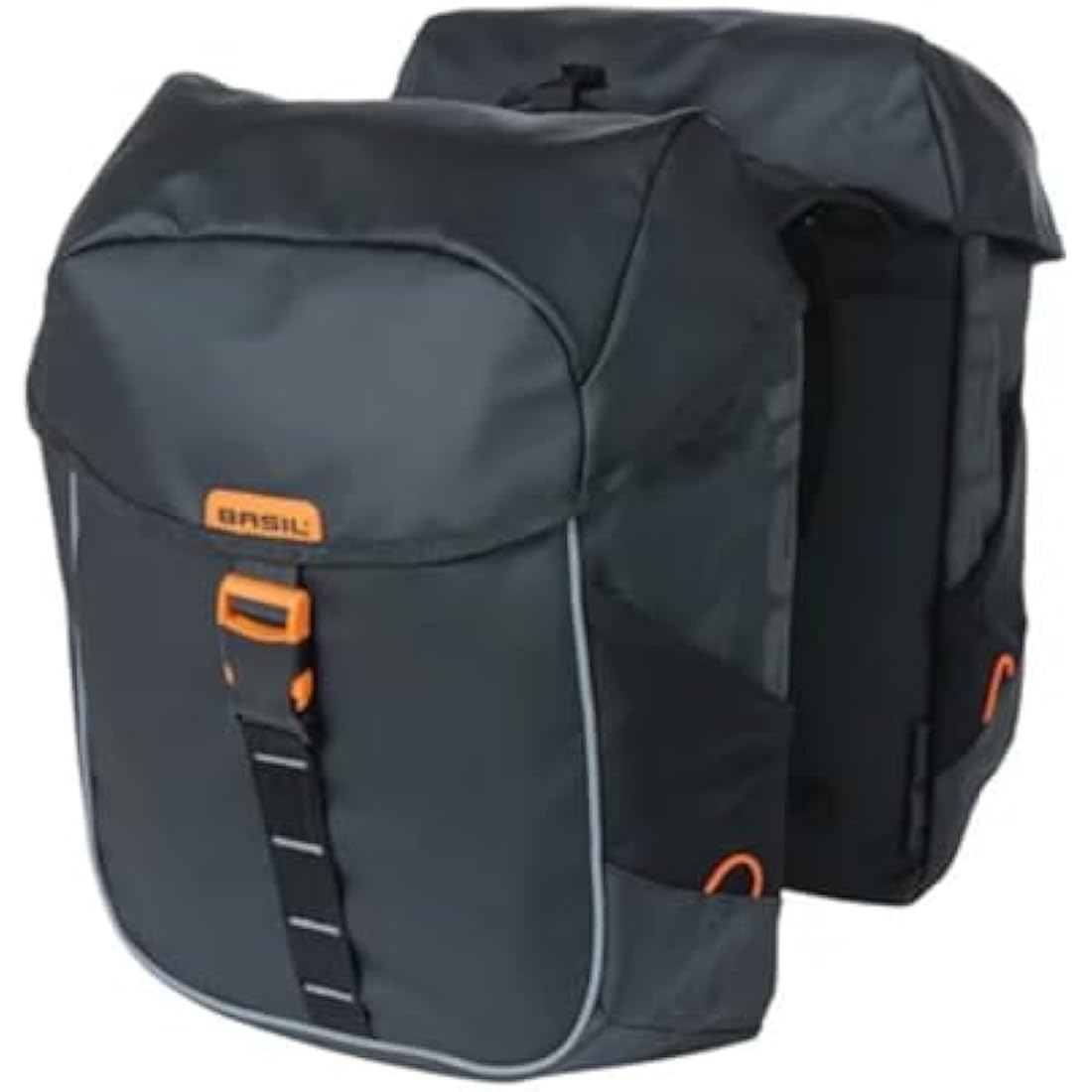 Basil Miles Handlebar Bag – 6L Waterproof Cycling Daypack in Black