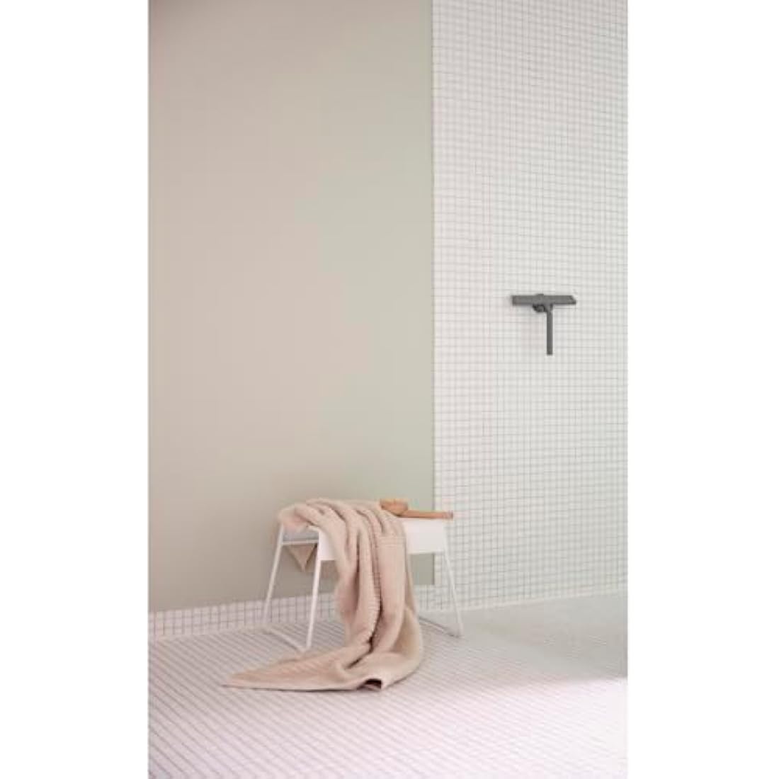 Zone Denmark Silicone Shower Squeegee – Gray Modern Bathroom Tool