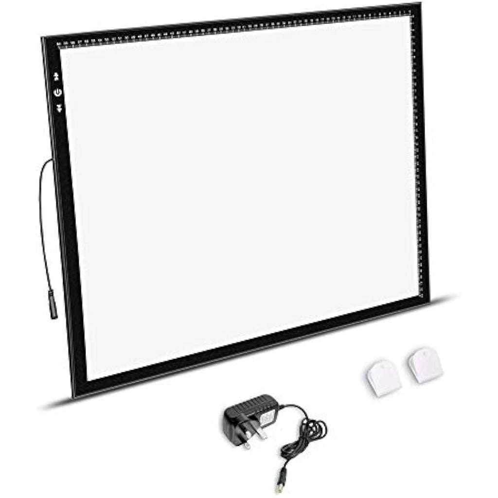 A2 Artist Tracing Light Box – 5500 Lux Dimmable LED Pad