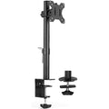 Vivo Single Monitor Desk Mount – Adjustable VESA Stand for 13-38" Screens