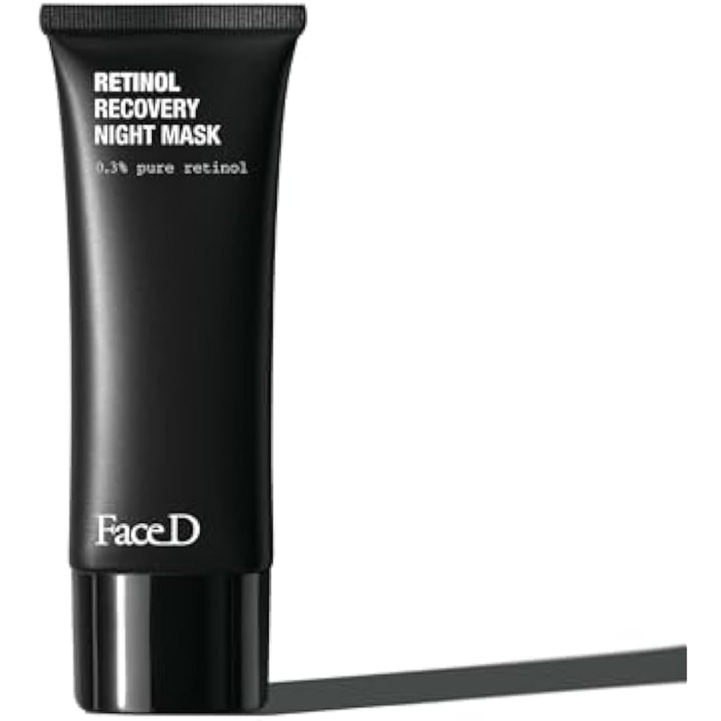 Face D Retinol Night Restructuring Mask – Anti-Aging Skincare 75ml